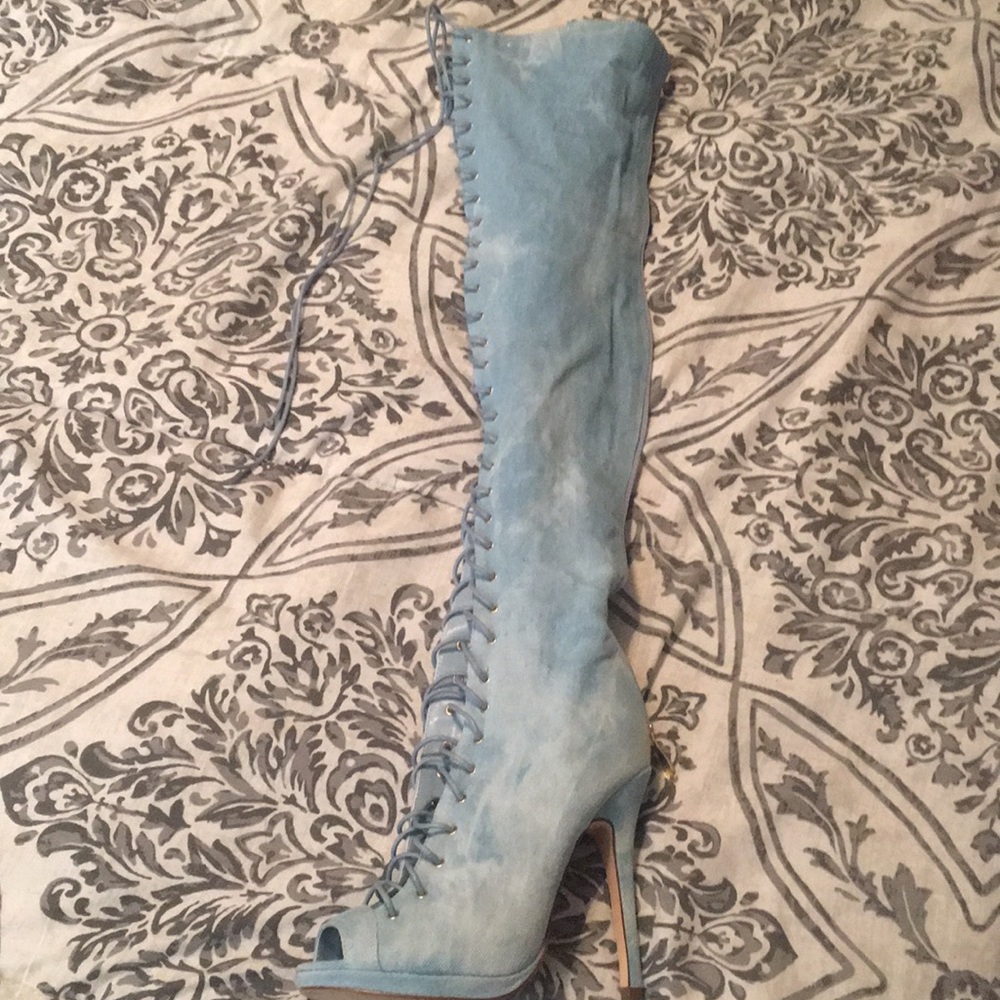 Thigh high boots